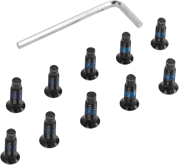 Scooter Parts Screws Compatible with Ninebot MAX G2 G65 G30 F2 F40 Front Fork Tube Pole Dahsboard Base Bracket Connection Electric Scooter Parts(10pc)