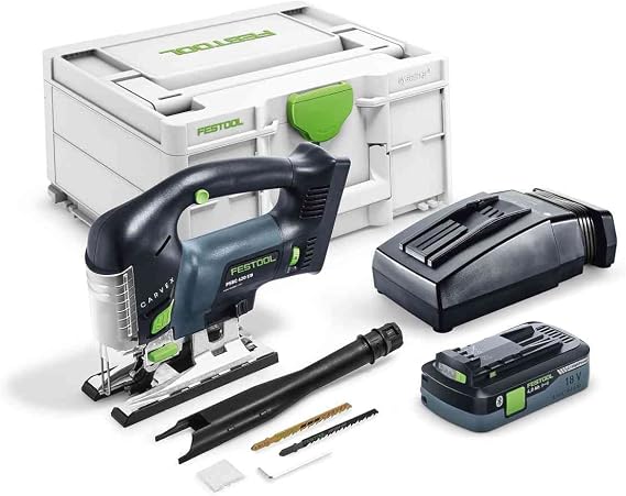 Festool 576535 Cordless Jigsaw CARVEX PSBC 420 HPC 18V 4.0 Ah EBI-Plus