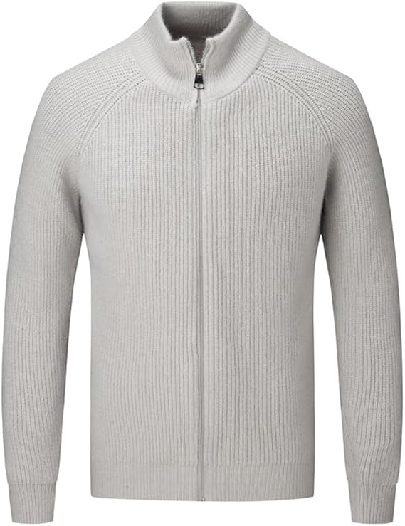 Men's Sweaters Full Zip Cardigan Sweater Fall Winter Jacket Outerwear