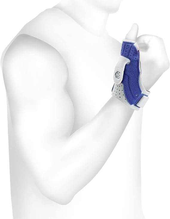 Bauerfeind - RhizoLoc - Thumb Stabilizer - Splint for Fast Relief from Painful Overuse, Restricts Thumb Joint Movement, Skier's Thumb Support, Adjustable & Comfortable