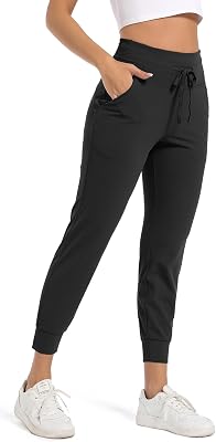 Womens Joggers Pants Lightweight Running Sweatpants with Pockets Athletic Tapered Casual Pants for Workout,Lounge