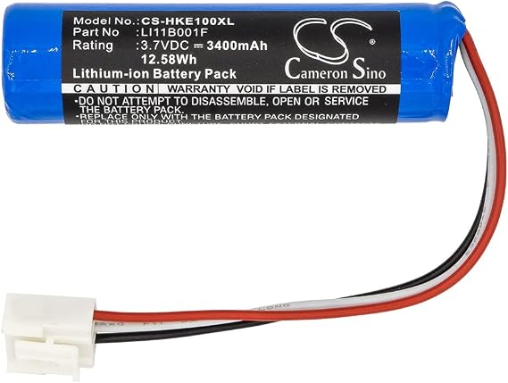 Cameron Sino Battery for Harman/Kardon Onyx Studio 1, Onyx Studio 2 Replacement LI11B001F 3400mAh / 12.58Wh