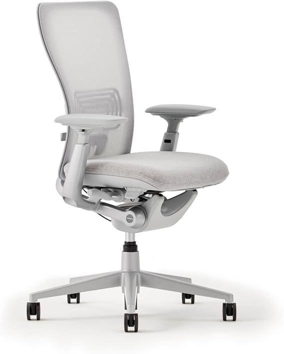 Haworth Zody Ergonomic Office Chair, Home Office Desk Chair, Cement