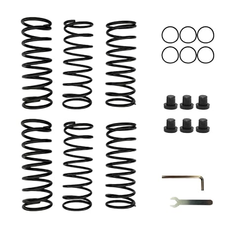 Artgol 6 Pcs Complete Pedal Return Spring Upgrade Kit Mod for Logitech G25 G27 G29 G920 G923 Racing Pedals - Brake Pedal Spring, Throttle Pedal Spring, Clutch Pedal Spring Included - Enhance Your Racing Experience Now