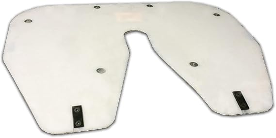 MINIMIZER Slick Plate; Heavy Duty Jost JSK37F 5th Wheel Slick Plate; 30 H x 35.5 W x 15.75 Throat; Part #10004469