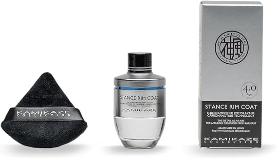 ESOTERIC Kamikaze Collection Stance Rim Coat Wheel Coating 30ml | Easy to Use Professional Grade Ceramic Coating for Cars | High Heat Resistant Wheel Coating | Safe for Brake Calipers | Low Odor