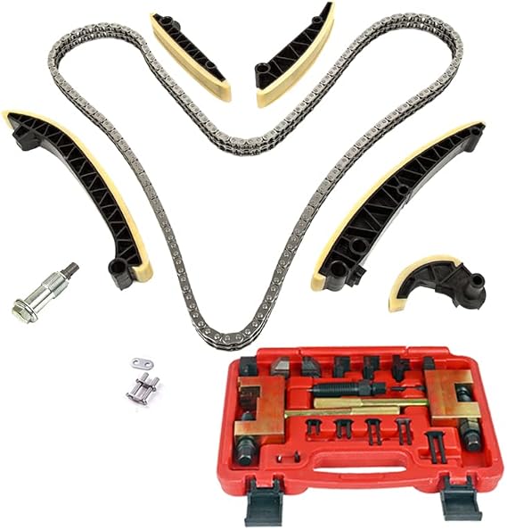 Timing Chain Kit Riveting Tool For Mercedes-Benz S350 Sprinter 3500 2500 E320 E350 GL320 GL350 ML320 ML350 R320 R350 S350 3.0L 4.6L 5.5L Turbocharged