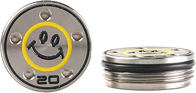 GOOACTION Golf Custom Putter Weights Smiling Face Pattern 2PCS 20g Compatible with Select Newport Studio Design California GoLo Futura X Series Putter Clubs