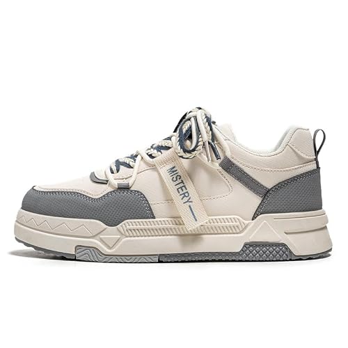 Mens Non Slip Work Shoes - Work Safety Footwear, Food Service Work Sneakers, Lace-Up Breathable Work Shoes for Mens Fashion Sneakers