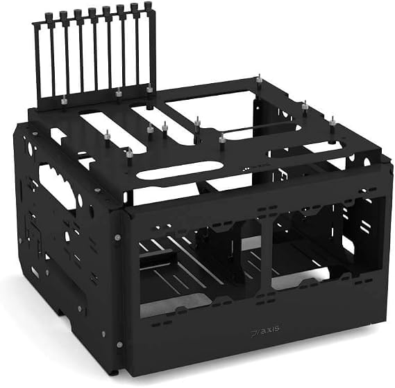 Praxis WetbenchSX Open Air Computer Test Bench Basic - Flat Edition - Black - Black
