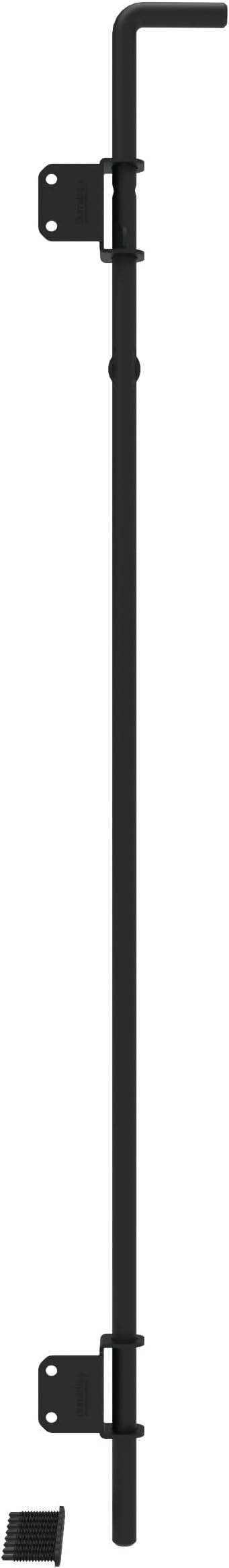 Barrette Outdoor Living 73024430 Heavy Duty Drop Rod , Black