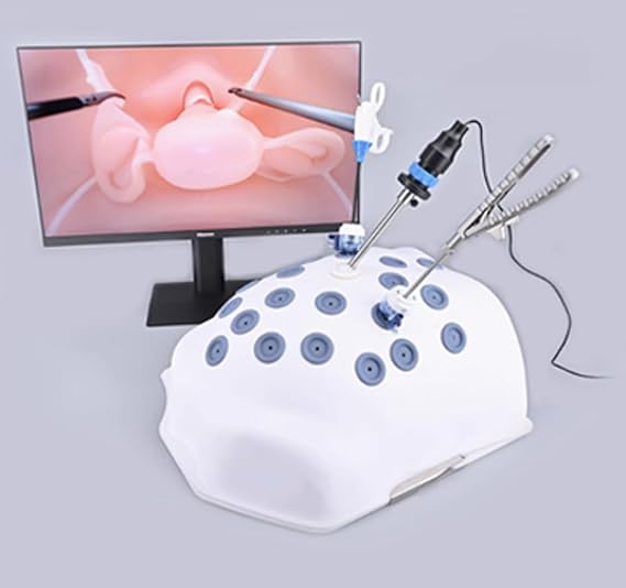 Simulateur Avancé De Surgery Laparoscopique De Type Pneumopéritoine Boîte De Formation À La Chirurgie Laparoscopique Avec Module De Formation À L'endoscopie 4 Instruments D'opération