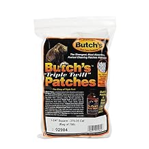 Butch's Twill Cleaning Patches (Bag of 750) (1-3/4-Inch)