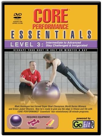 GoFit Core Essentials DVD & Training Card - Level 3