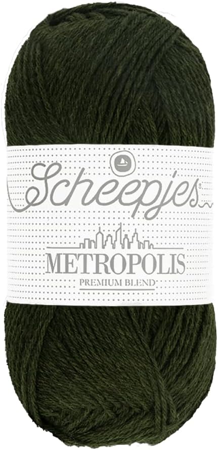 Scheepjes Metropolis Yarn - 50g - Depok 026 | Colorful Wool for Knitting & Crochet Projects