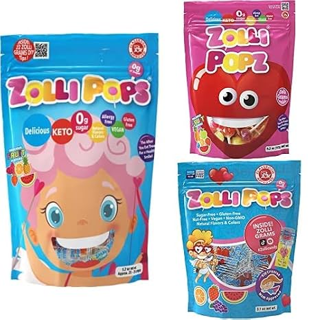 Zollipops - Valentine's Day Variety Pack - Clean Teeth Lollipops | Anti-Cavity, Sugar Free Candy