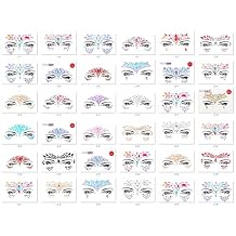 FACEGEM LONDON Face Gems Adhesive Glitter Jewel Tattoo Sticker Festival Gems Rave Party Body Make Up 100 PCS FACE GEMS