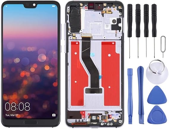 Daguys OLED LCD Screen for Huawei P20 Pro Digitizer Full Assembly with Frame