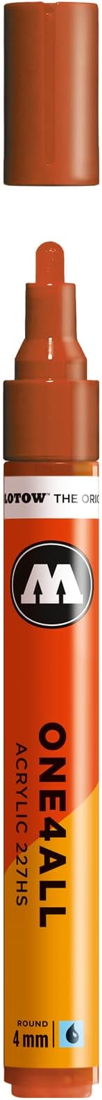 MOLOTOW ONE4ALL Acrylic Paint Marker, 4mm, Lobster, 1 Each (227.224)