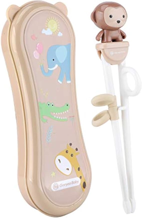 Training Chopsticks for Kids - Kids Chopsticks Use Completely Harmless Material - Anti-dislocation Buckle Design - Includes Portable Box