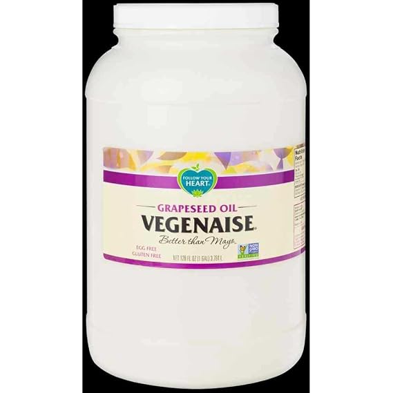 Follow Your Heart Grapeseed Vegenaise, 1 Gallon -- 4 per case.