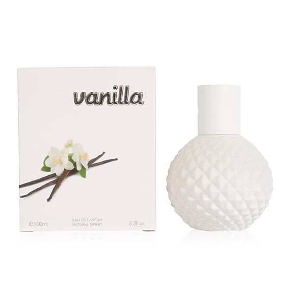 Vanilla Spray Perfume Womens Eau De Parfum - Sweet Floral Vanilla Cocoa Scent 100ml/3.3 fl.oz