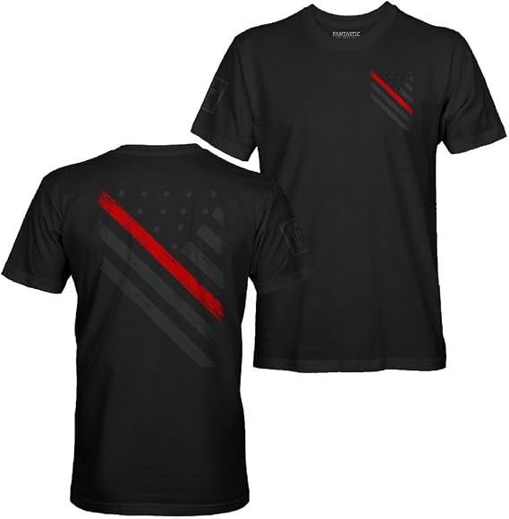 Fantastic Tees American USA Flag Men's Patriotic T-Shirt