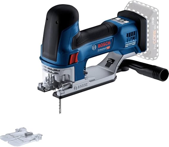 Bosch Professional 18V System Cordless Jigsaw GST 18V-155 SC (with Barrel Grip, Batteries and Charger not Included, in Carton)