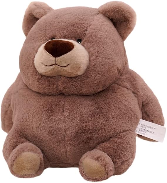 Cute Sitting Bear Stuffed Animals Plush Dolls,Soft Teddy Bear Plush Toy Bedtime Friend Gifts for Boys Kids Babies Girls