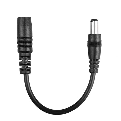 Reverse Polarity Converter Cable 5.5 X 2.1 for Keyboard Guitar Effect Pedal