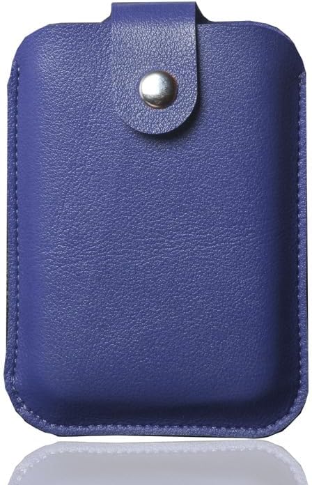 Carrying Case for Xteink X4 E-Book Reader 4.3", PU Storage Bag with Snap Button,Blue