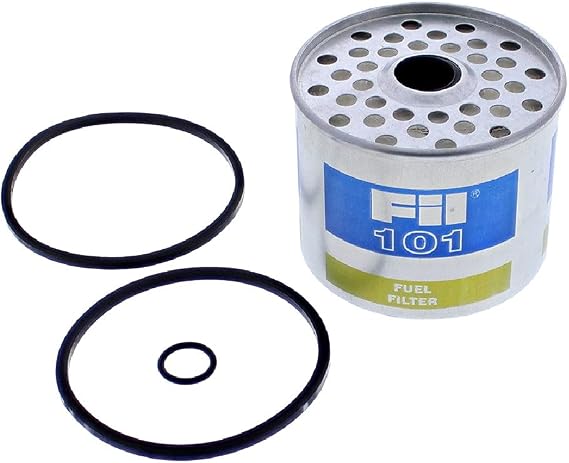 Complete Tractor Fuel Filter for JCB 100 Loader 1000 110 112 1135 1946-2030 | OEM replacement, fits Fiat 115-90 115-90DT 1180 114 Loader, replaces Bobcat 3885315 3885315B John Deere AT17387, FF3000