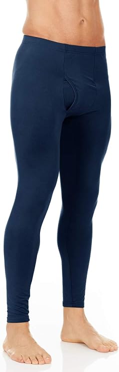 Thermajohn Long Johns for Men, Thermal Underwear for Men Long Underwear Mens Leggings Thermal Pants Men Cold Weather Bottoms (Navy, Medium)