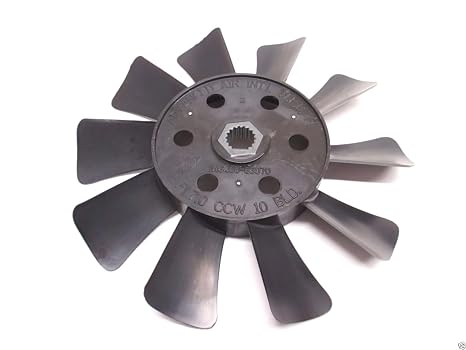 Genuine 1A646083070 Transmission Cooling Fan Black 10 Blade OEM
