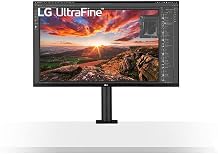 LG 32UN880-B 32 Inch Ultrafine Display Ergo UHD 4K IPS Display with HDR10 Compatibility and USB Type-C Connectivity Monitor, Black 1 Pack