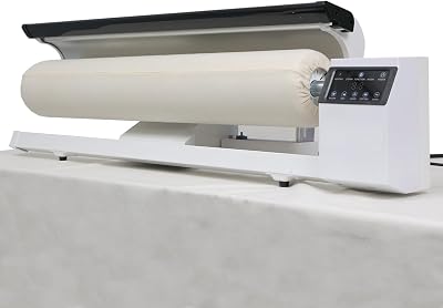Rotary Ironing Machine 36 inch - Commercial Steam Press for Home Use, Digital Fabric Rotary Iron, Industrial Garment Steamer, Efficient Steam Ironing Solution