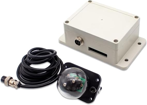Solar Tracker Controller with Light Sensor for efficient Power Management, Featuring Automatic and Manual Switch to Extend System Life B Dual Axis