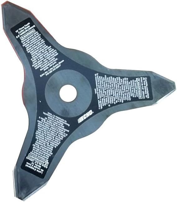 Echo 99944200047 3-Tooth Grass & Weed Blade (20mm Arbor)
