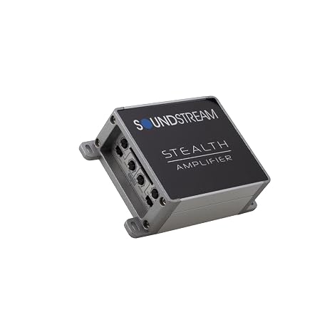 ST4.500D - Soundstream 4-Channel 500W Max Class-D Amplifier