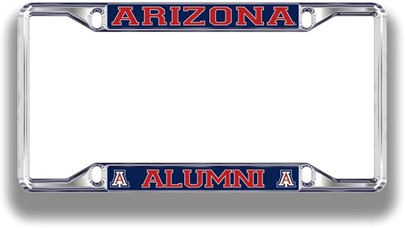 Elite Fan Shop NCAA License Plate Frame Alumni