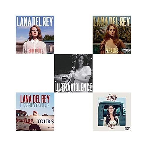Lana Del Rey: Studio Album Collection - 5 Audio Born To Die / Paradise / Ultraviolence / Honeymoon / Life For Life