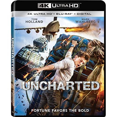 Uncharted - 4K + Blu-ray + Digital