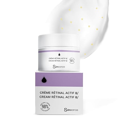 SKINEANCE • No.1: Retinal + Vitamin C • Anti-Aging Innovation • Organic Face Cream 50ml • Vegan • High Dose Retinal • 98% Natural • 8-in-1 Effect • Strong Anti-Wrinkle Effect