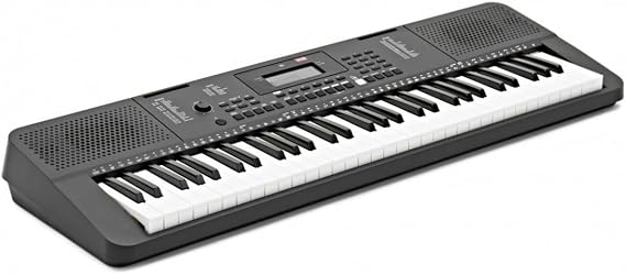 61 Touch-sensitive Keys Digital Keyboard with 64-note Polyphony KB-i by G4M | 61 touch-sensitive keys with 64-note polyphony, 480 voices with 160 accompaniment styles, reverb and chorus
