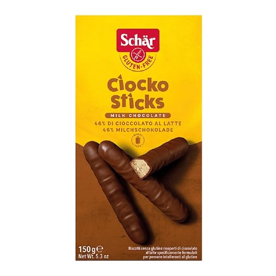 Schar Gluten Free Chocolate Fingers, 150 g
