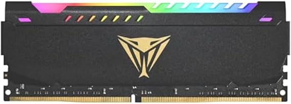Patriot Viper Steel RGB DDR4 32GB (2 x 16GB) 3600MHz CL 19-19-19-43 UDIMM Low-Latency Gaming Memory Kits - PVSR432G360C8K