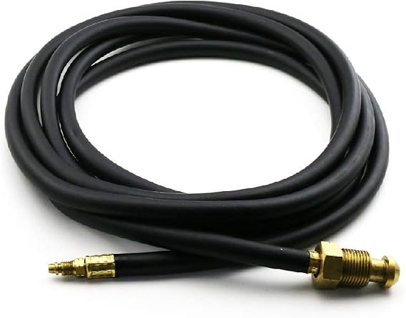 WeldingCity 350 Amp Power Cable Hose 40V64R (12.5-ft Rubber) for Water-Cooled TIG Welding Torch 18 from Weldcraft Lincoln Miller ESAB