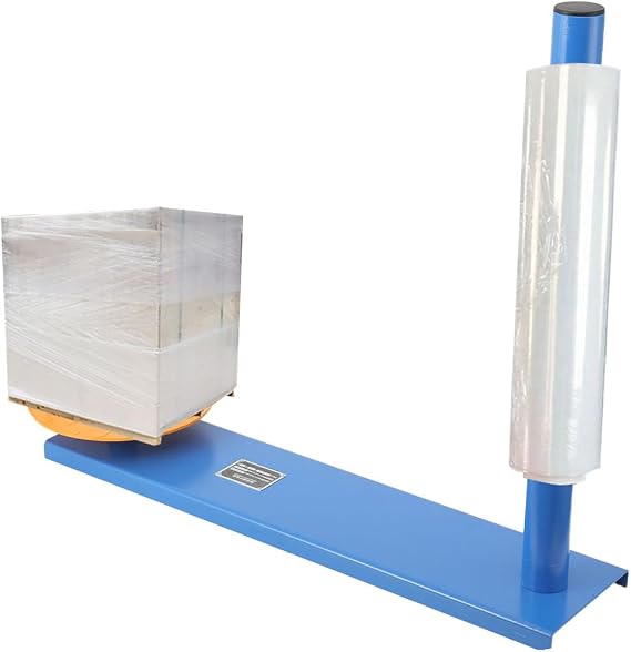 Press and Seal Wrap Stretch Film Handle Industrial Strength Stretch Film Dispenser Light Weight Pallet Wrapper Shrink Wrap Dispenser Holder for Warehouse/Factorie/Express Station/Logistics Center