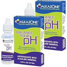 ALKAZONE Balance Your pH Antioxidants Alkaline Mineral Booster & Supplements (2 Packs)