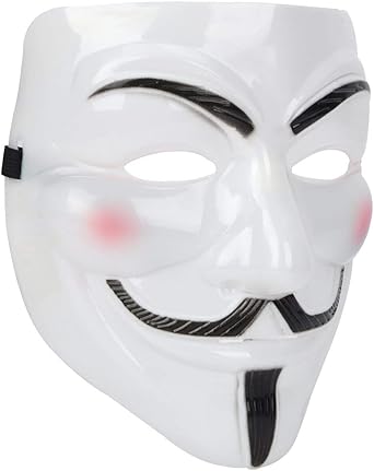 Anonymous Guy Mask White